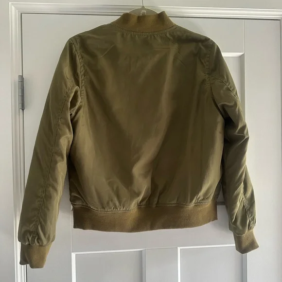 Elodie Cross Stitch Lightweight Bomber Jacket - Picture 8 of 15